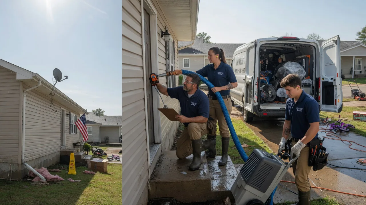 Ceiling Water Damage Restoration in Marion, IN near me